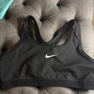 Nike Women's Black and White Sports Bra